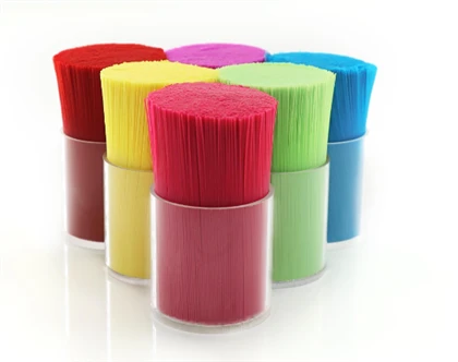 Fire monofilament din nailon colorat cu 6 perii de 0,1-0,3 mm pentru periuță de dinți