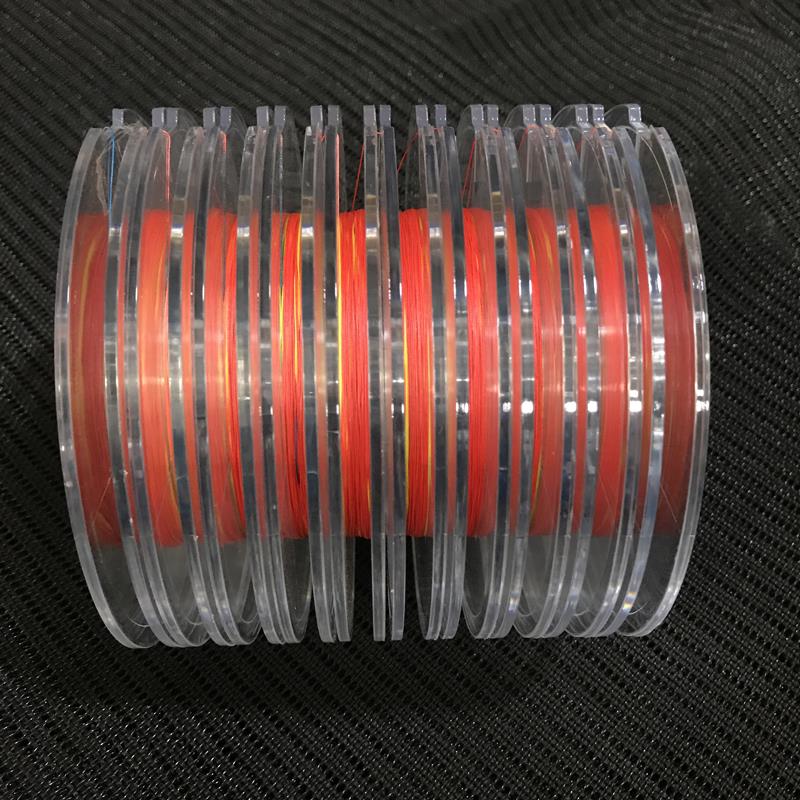 10 buc Boburi conectate Anti-Bite 16 Braid Line pentru pescuit la mare