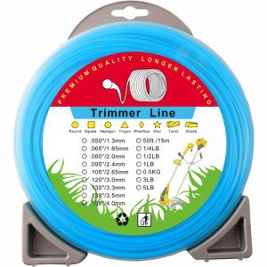 2.4mm X 370m Forma rotundă Linie de tuns iarbă din nylon pentru mașina de tuns iarba